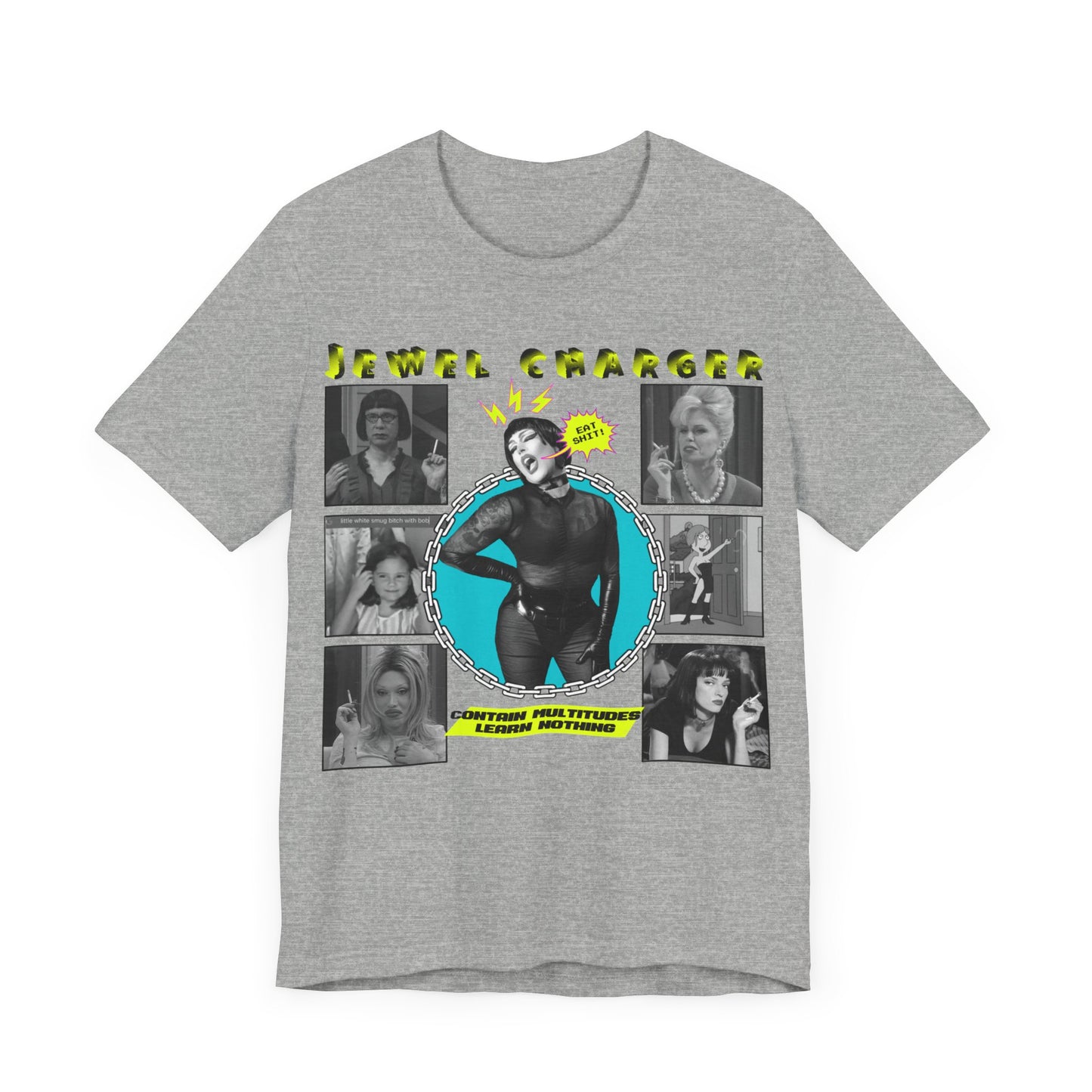 Jewel Charger x opinion rabbit ‘Contain Multitudes’ Unisex Jersey Short Sleeve Tee