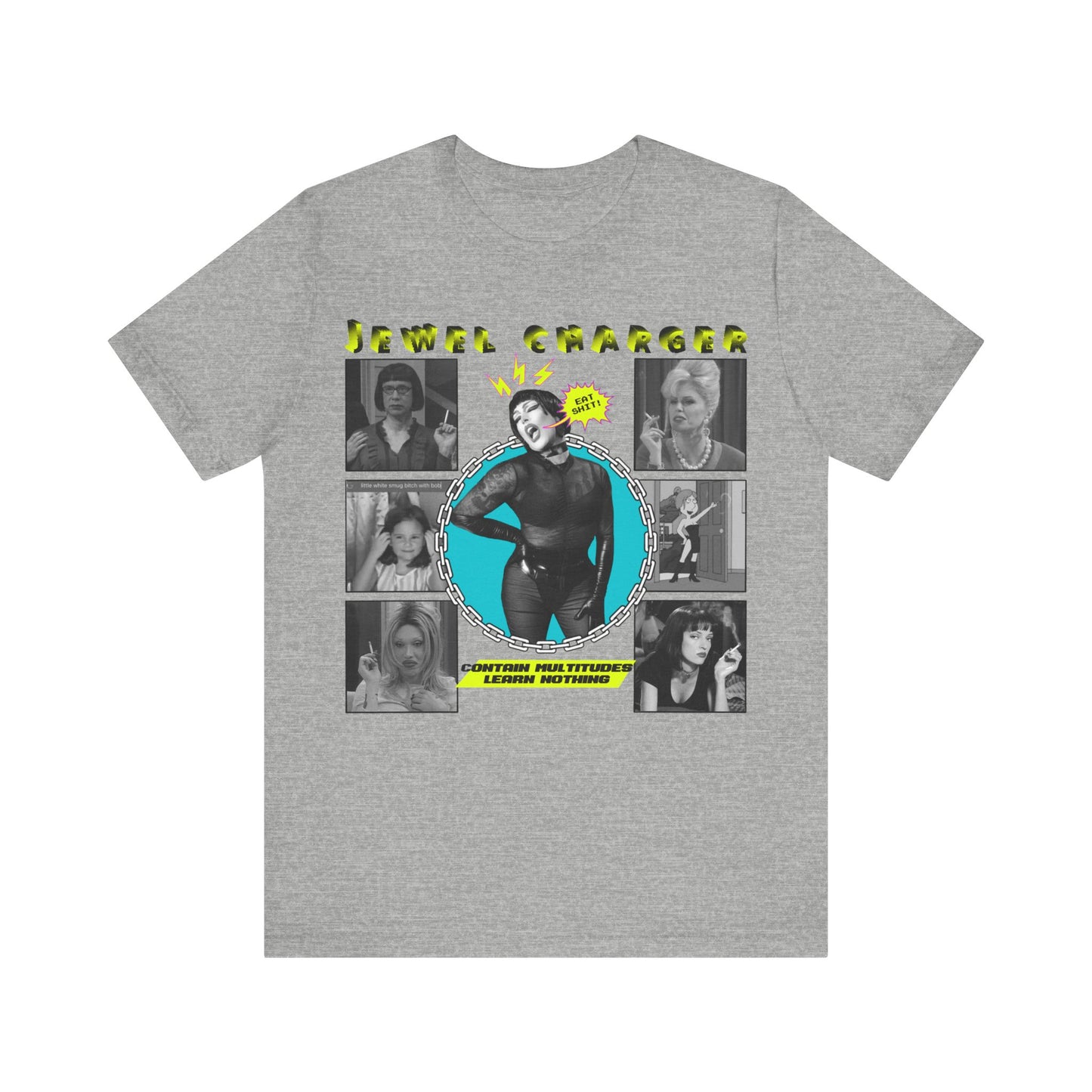 Jewel Charger x opinion rabbit ‘Contain Multitudes’ Unisex Jersey Short Sleeve Tee