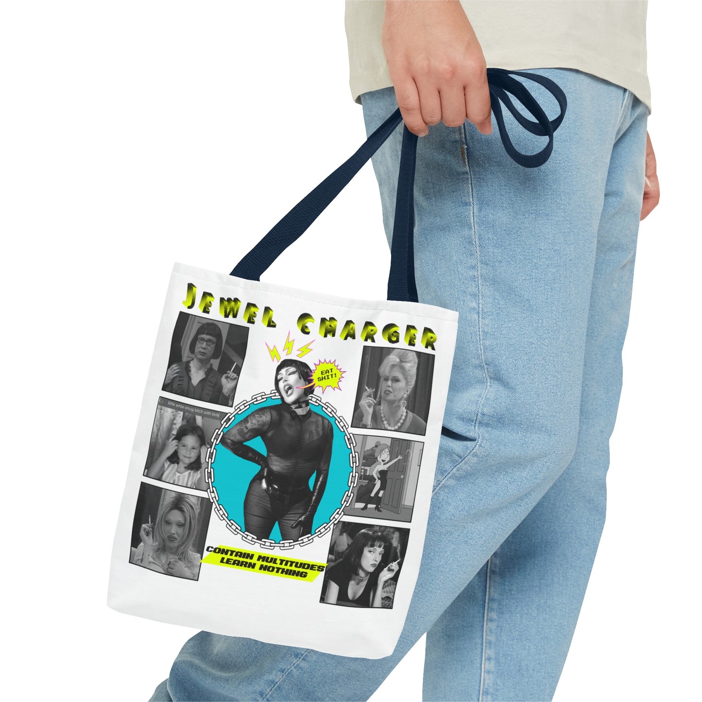 Jewel Charger x opinion rabbit 'Contain Multitudes' Tote Bag